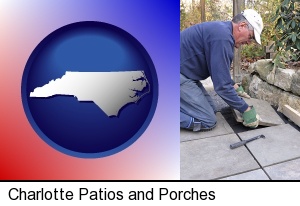 Charlotte, North Carolina - a patio builder