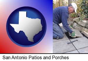 San Antonio, Texas - a patio builder